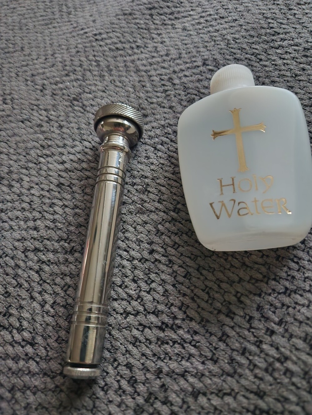 Catholic Church Brass Holy Water Sprinkler Aspergillum Asperges Liturgical 6"